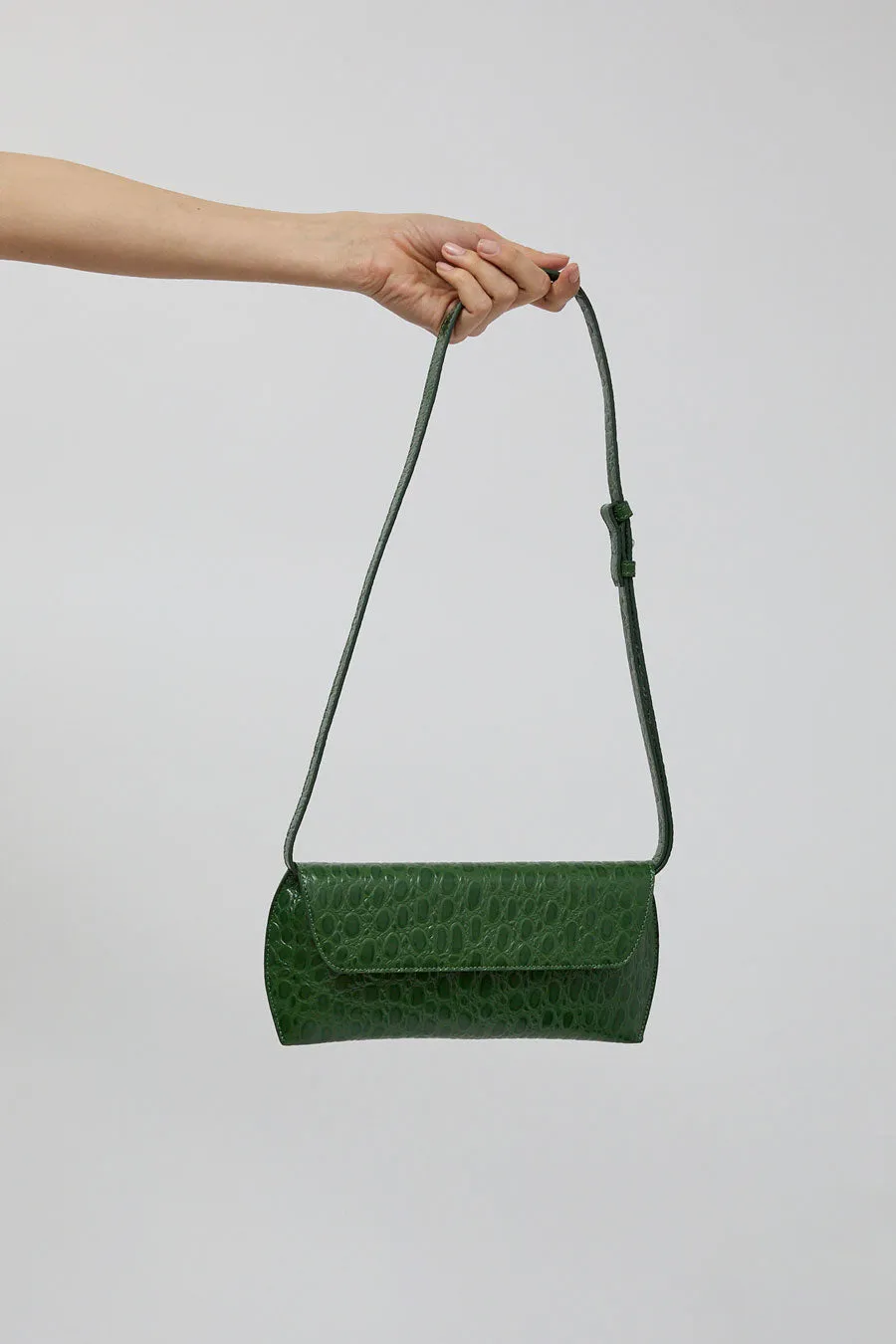 CORDERA Swan Bag in Crocodile sold by No. 6 product image thumbnail 5