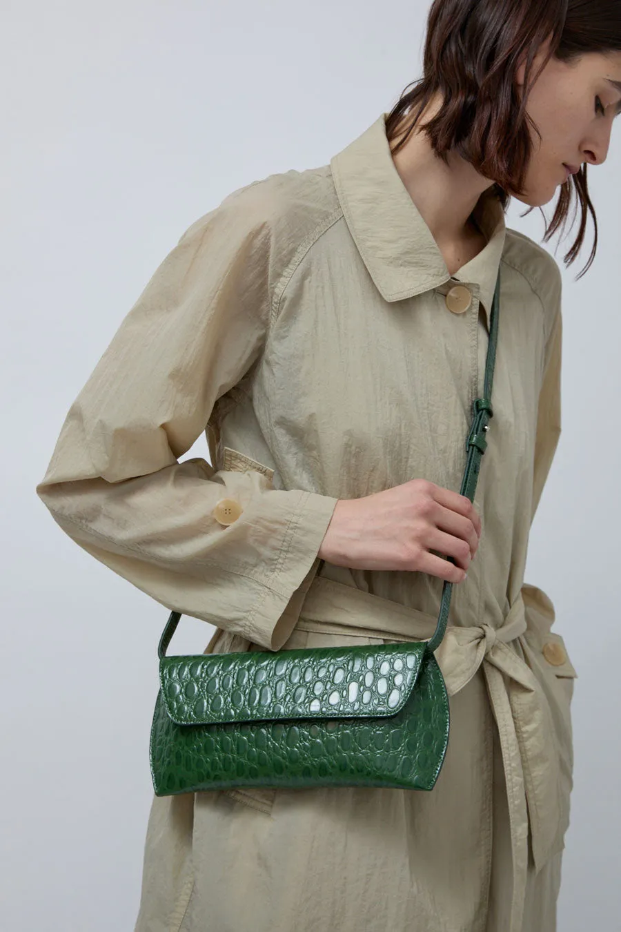 CORDERA Swan Bag in Crocodile sold by No. 6 product image thumbnail 3