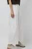 CORDERA Tubular Curved Pants in White sold by No. 6