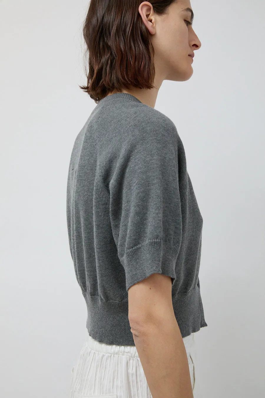 CORDERA Cotton & Cashmere Top in Grey sold by No. 6 product image thumbnail 2