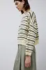 CORDERA Organic Cotton Polo Sweater in Stripe sold by No. 6