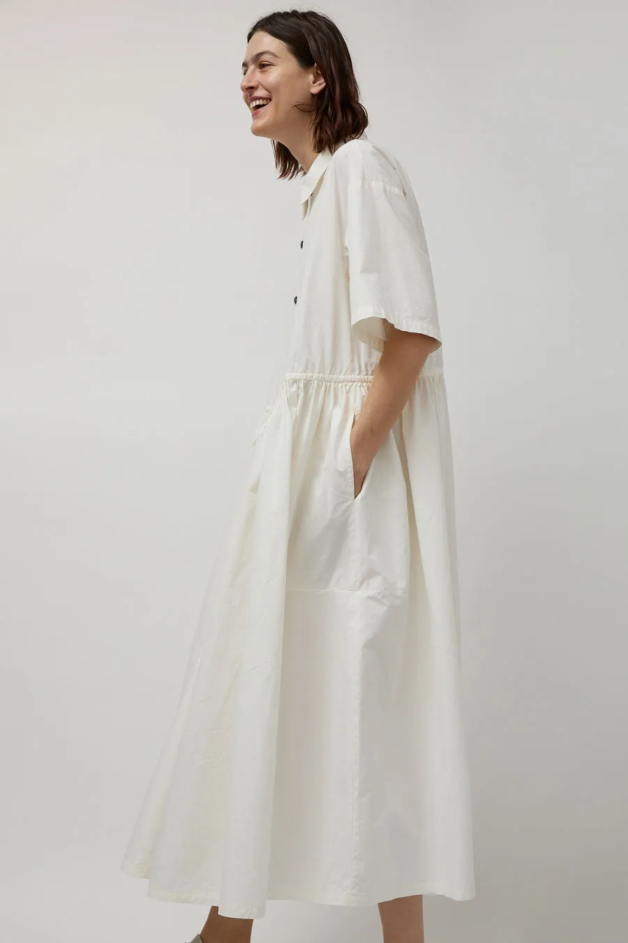 Girls of Dust Jezabel Dress in Milk sold by No. 6