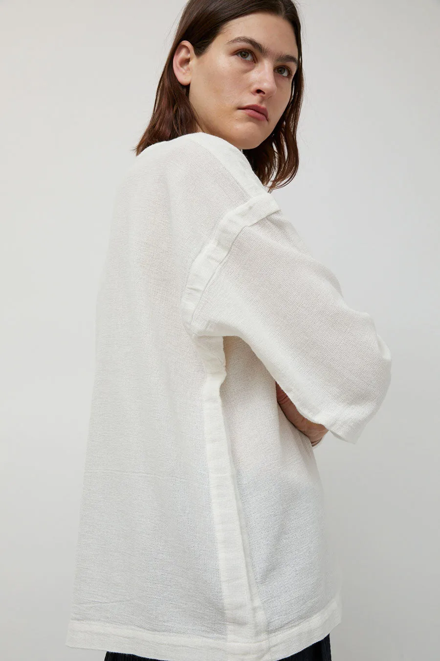 Girls of Dust Gardener Smock in Milk sold by No. 6 product image thumbnail 3