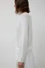 Mijeong Park Boat Neck Sweater in White sold by No. 6