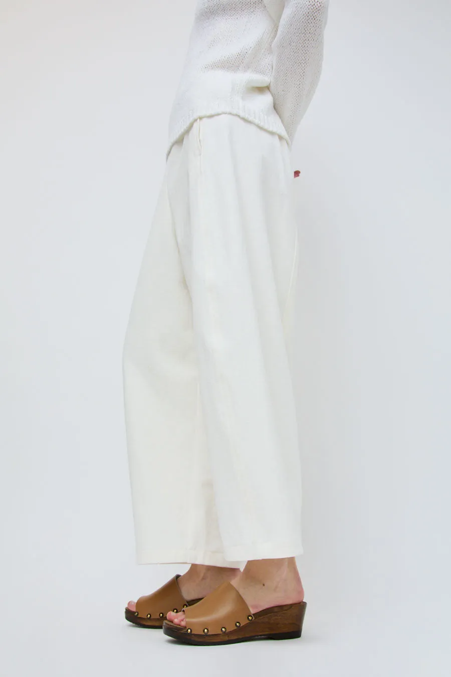 No.6 Leah Clog on Mid Wedge in Khaki on Cocoa Base sold by No. 6 product image thumbnail 2