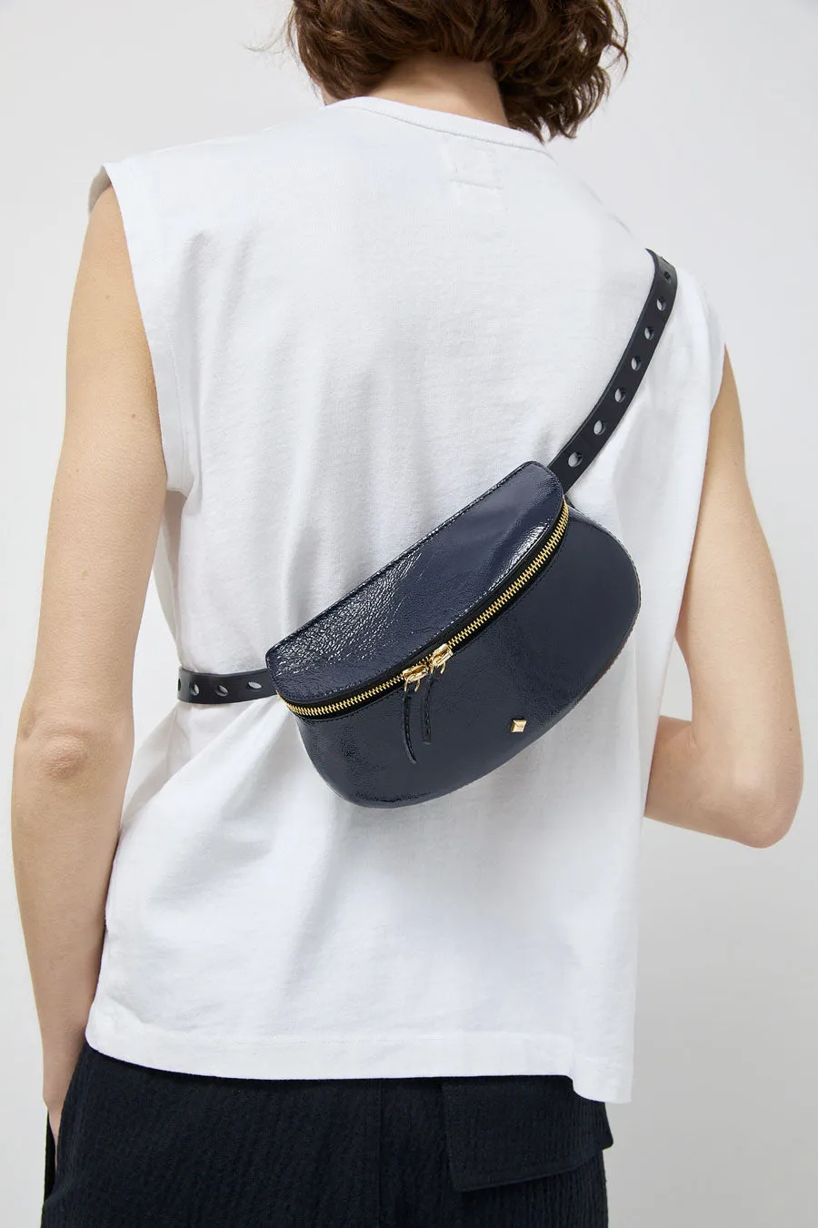 Herbert Frere Soeur La Lili Crispy Bag in Marine and Crispy Marine sold by No. 6 product image thumbnail 3