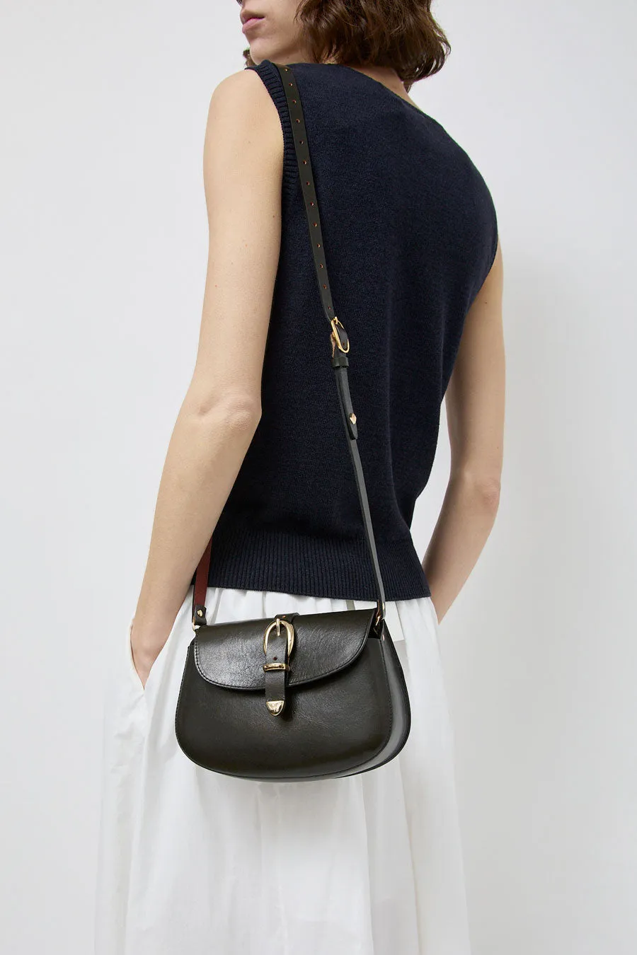 Herbert Frere Soeur Le Courcy Frieda Piper Bag in Oliva and Moutarde sold by No. 6 product image thumbnail 3