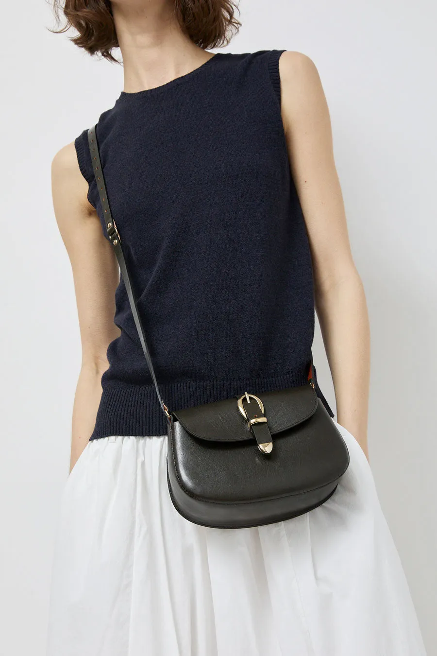 Herbert Frere Soeur Le Courcy Frieda Piper Bag in Oliva and Moutarde sold by No. 6 product image thumbnail 2