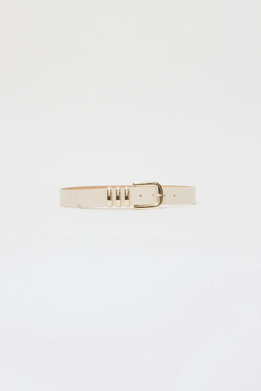 Herbert Frere Soeur La Alma Belt in Crema sold by No. 6 product image thumbnail 2