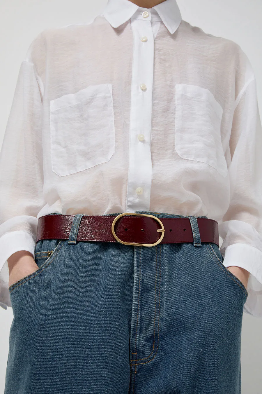 Herbert Frere Soeur La Paname Crispy Belt in Crispy Rouille sold by No. 6 product image thumbnail 2