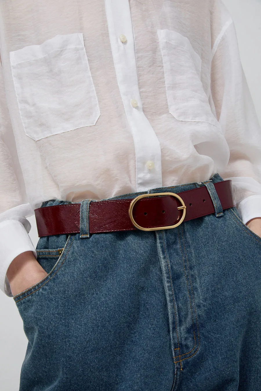 Herbert Frere Soeur La Paname Crispy Belt in Crispy Rouille sold by No. 6 product image thumbnail 3