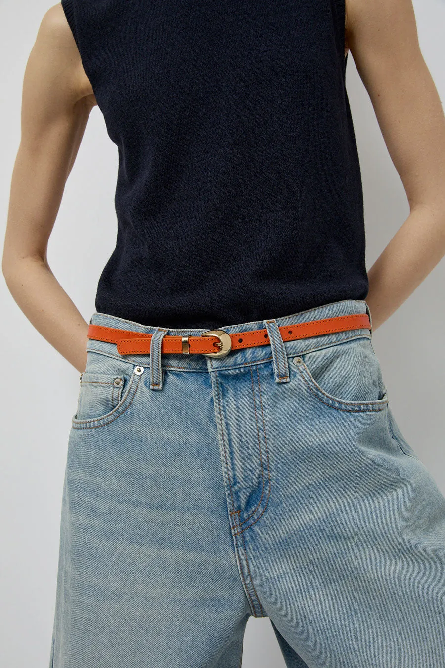 Herbert Frere Soeur La Chatelaine Belt in Orange sold by No. 6