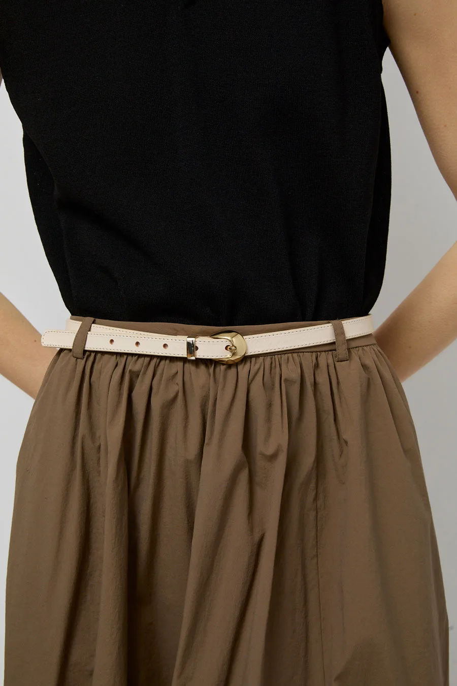 Herbert Frere Soeur La Chatelaine Belt in Crema sold by No. 6