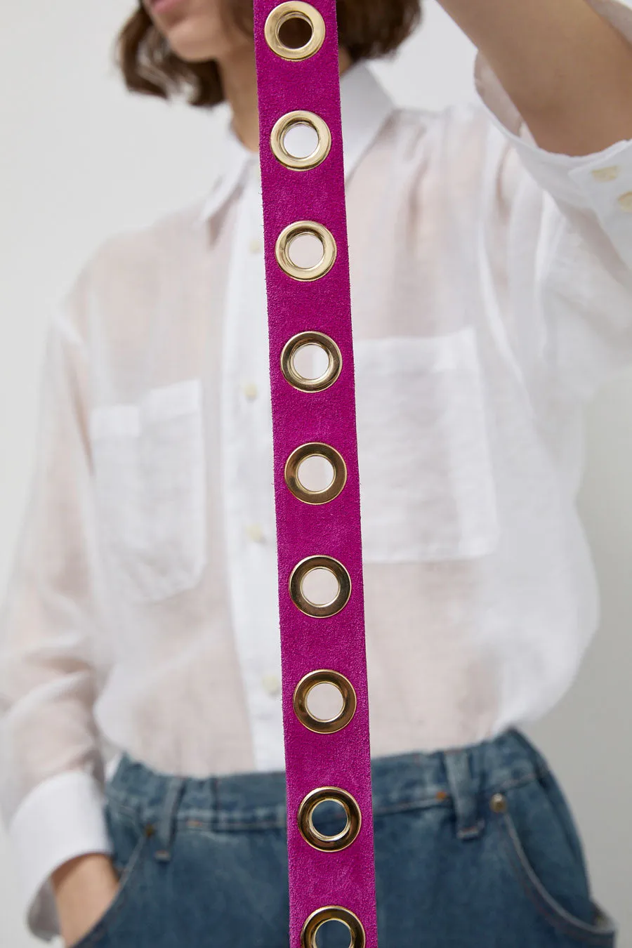 Herbert Frere Soeur La Grande Keller Velours Belt in Macis sold by No. 6 product image thumbnail 2