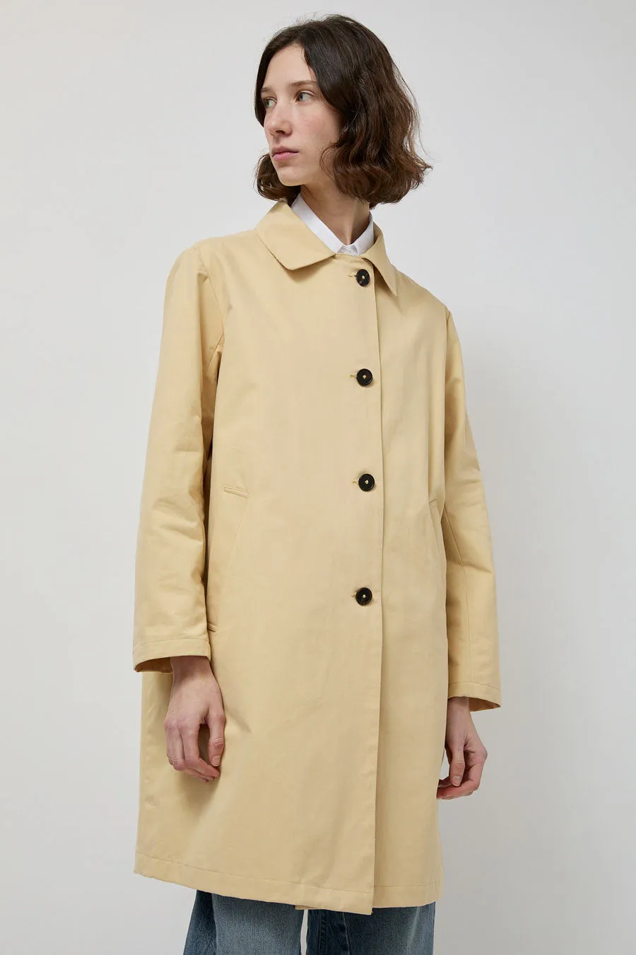 M Patmos Sylvie MacKintosh Coat in Stone sold by No. 6 product image thumbnail 2