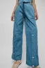 KkCo Split Track Pant in Lake sold by No. 6