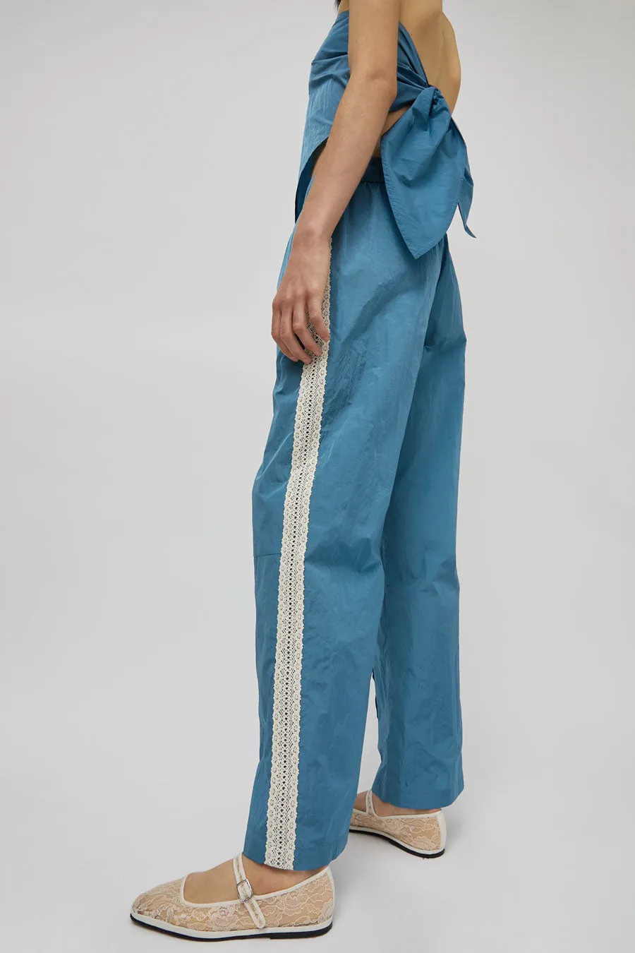 KkCo Split Track Pant in Lake sold by No. 6 product image thumbnail 4
