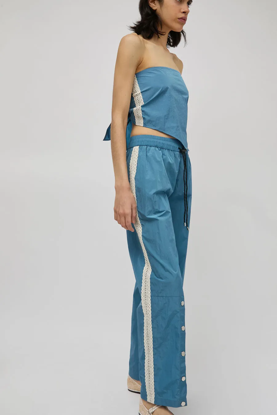 KkCo Split Track Pant in Lake sold by No. 6 product image thumbnail 5