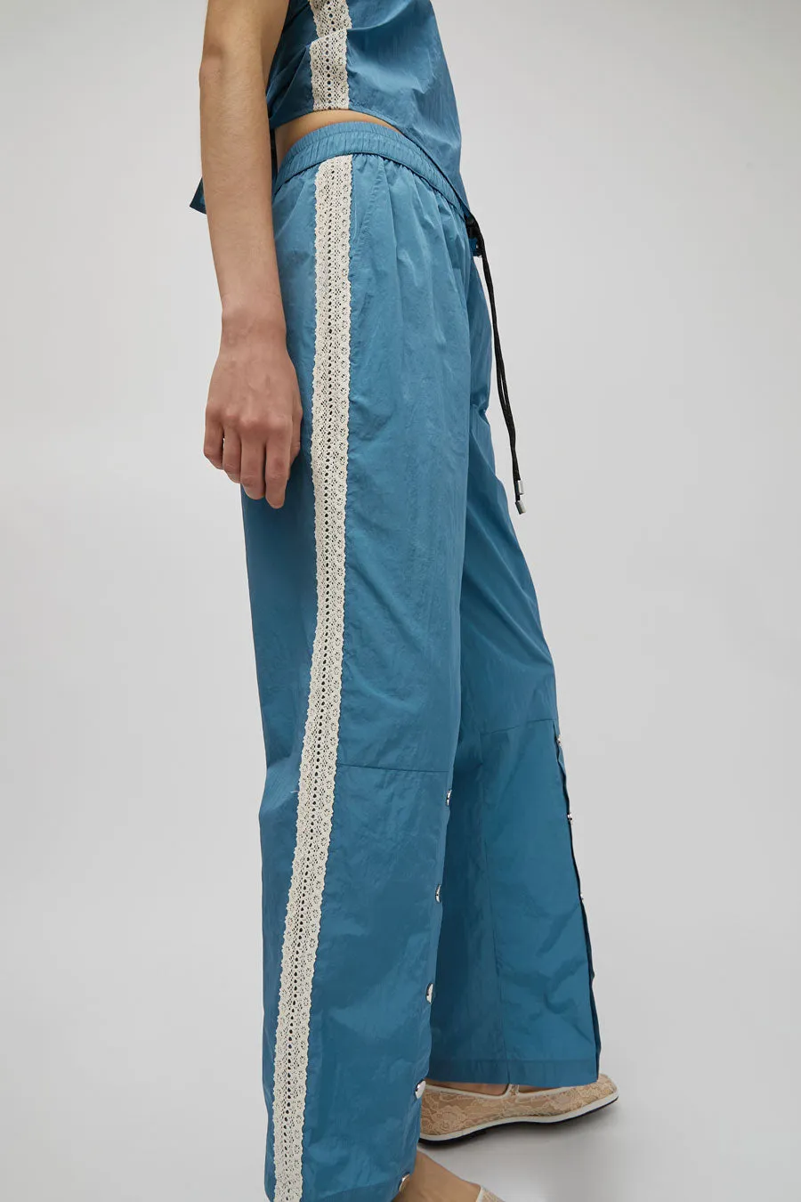 KkCo Split Track Pant in Lake sold by No. 6 product image thumbnail 2