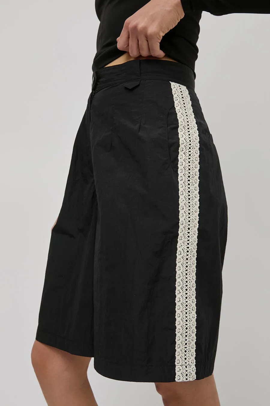 KkCo Scoria Track Short in Black sold by No. 6 product image thumbnail 2