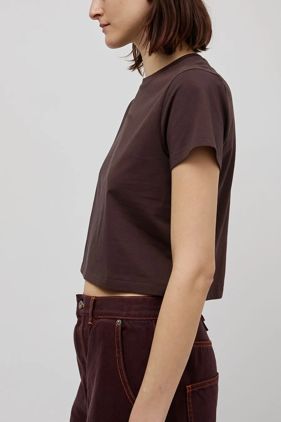Sayaka Davis Compact Tee in Brown sold by No. 6 product image thumbnail 4