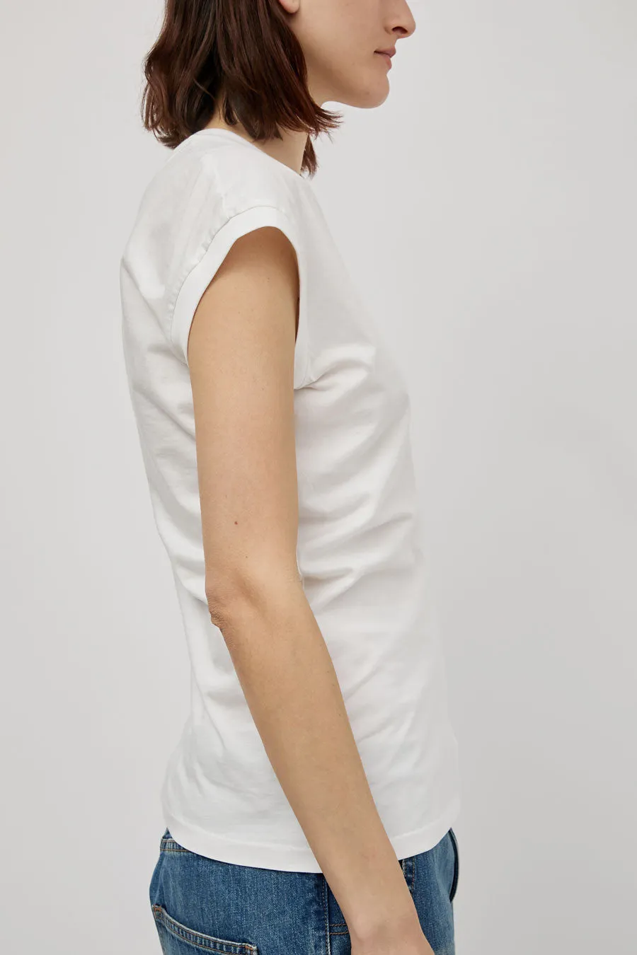 Sayaka Davis Draped Tee in Off White sold by No. 6 product image thumbnail 4