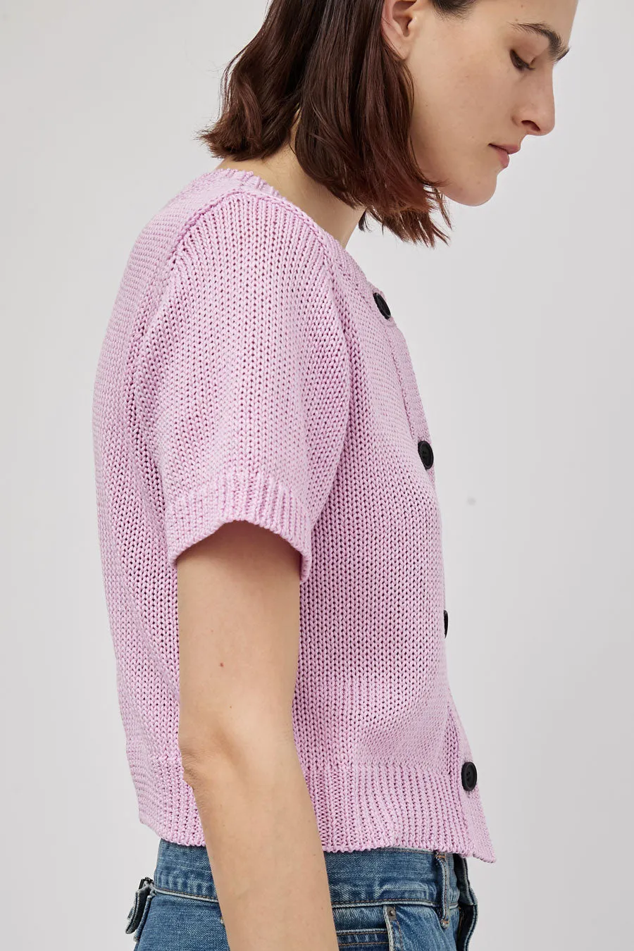 Sayaka Davis Cardigan Pullover in Orchid sold by No. 6 product image thumbnail 2