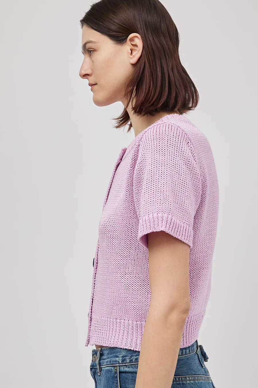 Sayaka Davis Cardigan Pullover in Orchid sold by No. 6 product image thumbnail 4