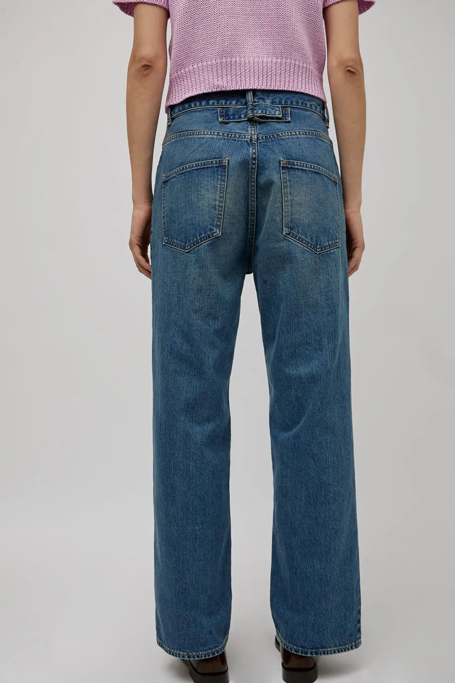 Sayaka Davis Straight Leg Denim in Light Blue sold by No. 6 product image thumbnail 2