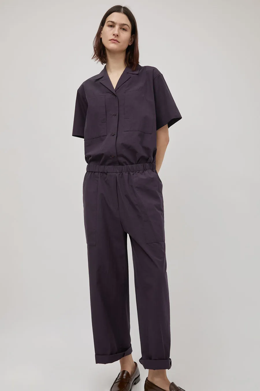 Sayaka Davis Coverall in Raisin sold by No. 6