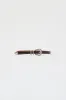 Maison Boinet Western Belt in Burgundy sold by No. 6