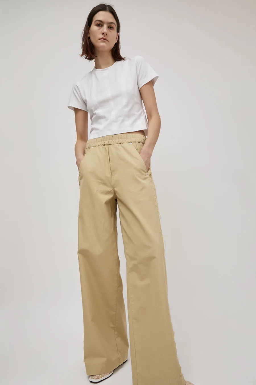 Façon Jacmin Polly Pants in Beige sold by No. 6