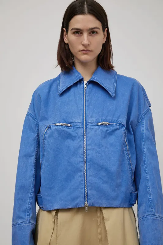 Façon Jacmin Marty Jacket in Azure Blue sold by No. 6