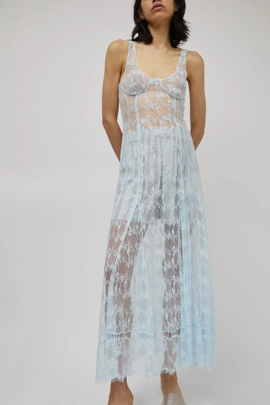 Collina Strada Pamela Dress in Sky sold by No. 6 product image thumbnail 3