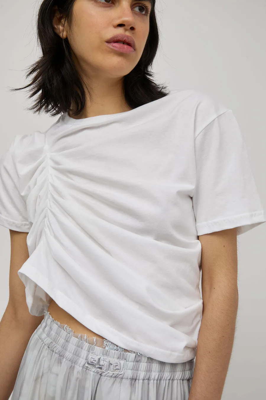 Collina Strada Amaryllis Tee in White sold by No. 6
