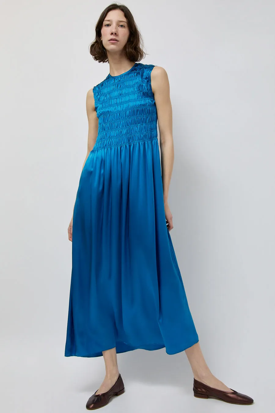 M Patmos Aliya Dress in Vibrant Blue sold by No. 6