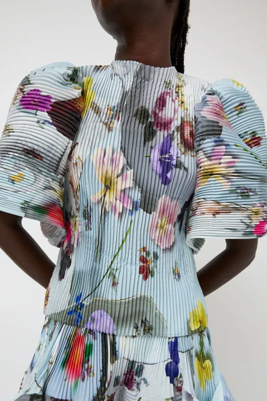 Julia Heuer Karlotta Handpleated Top in Maria sold by No. 6