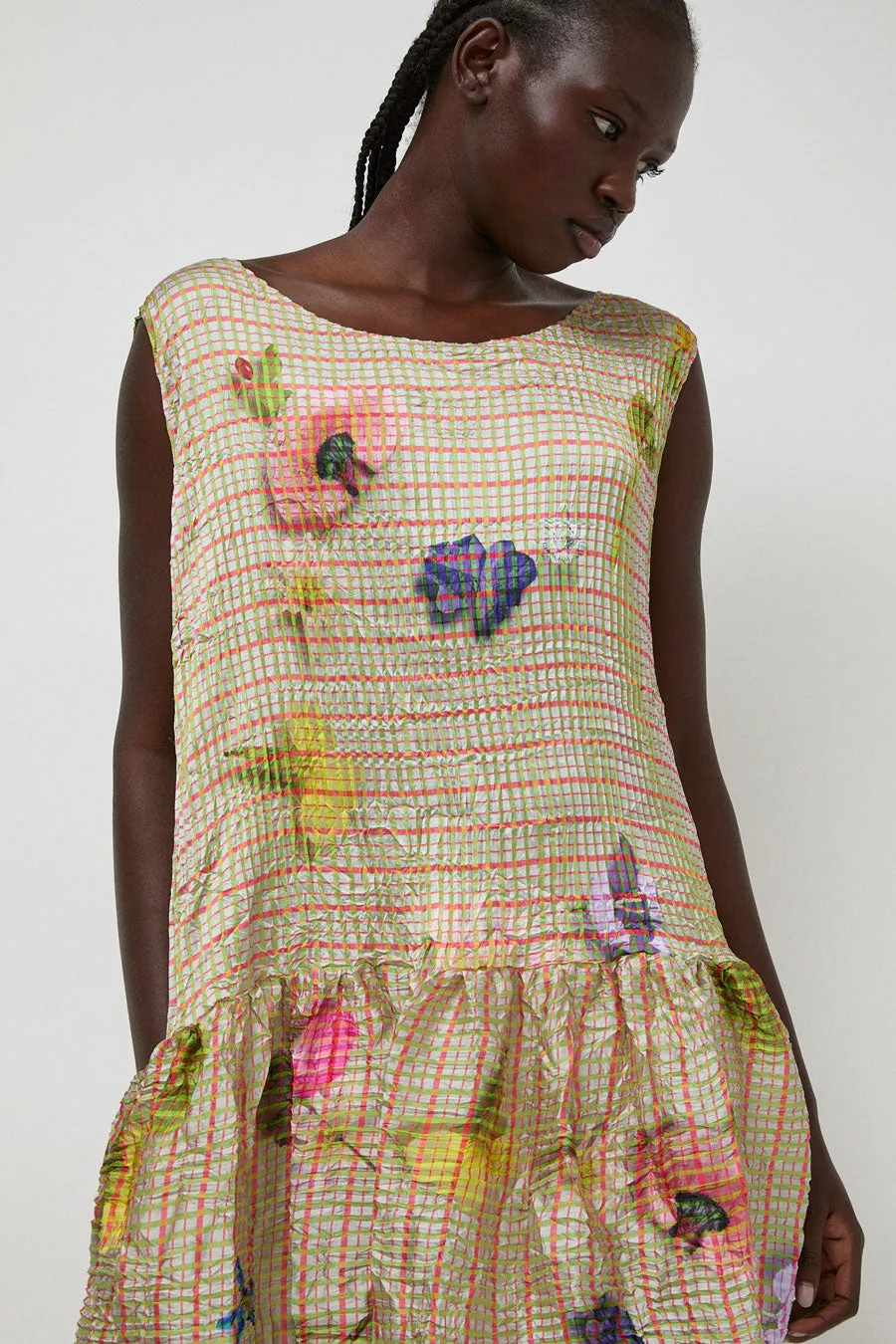 Julia Heuer Luna Pleated Dress in Pagel sold by No. 6 product image thumbnail 3