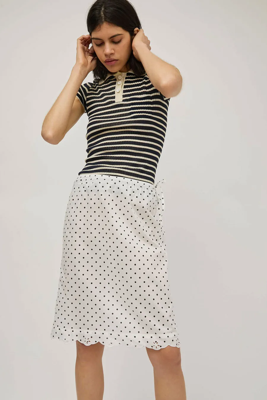 La Fetiche Piano in White and Black Dots sold by No. 6 product image thumbnail 4