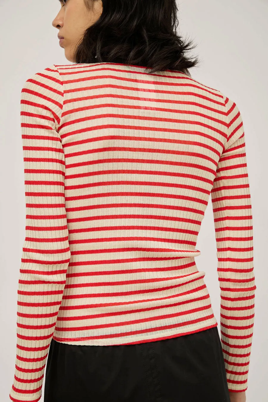 La Fetiche Jackie Raye in Poppy and Ecru sold by No. 6 product image thumbnail 5