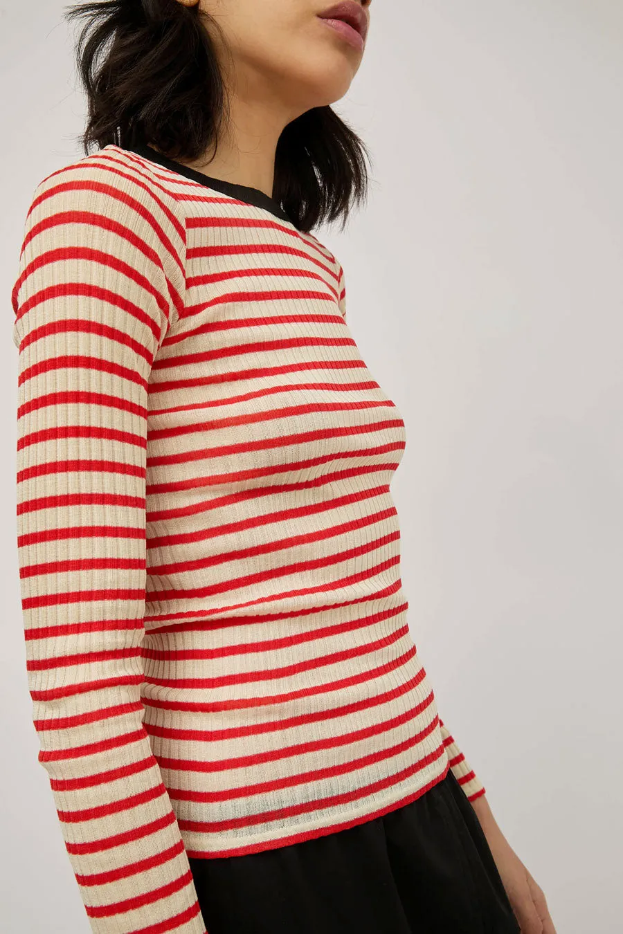 La Fetiche Jackie Raye in Poppy and Ecru sold by No. 6 product image thumbnail 4