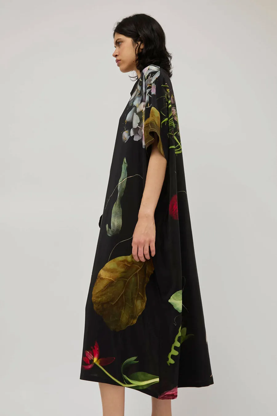 Anntian Silk Dress in Print C Big Flowers sold by No. 6 product image thumbnail 4