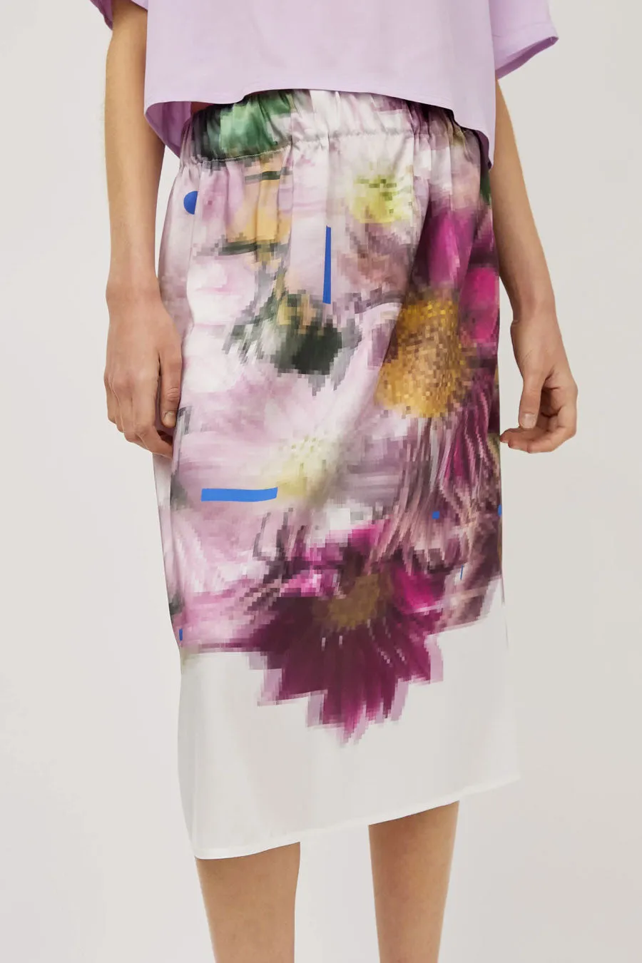 Vladimir Karaleev Lor Skirt in Floral Print sold by No. 6 product image thumbnail 3