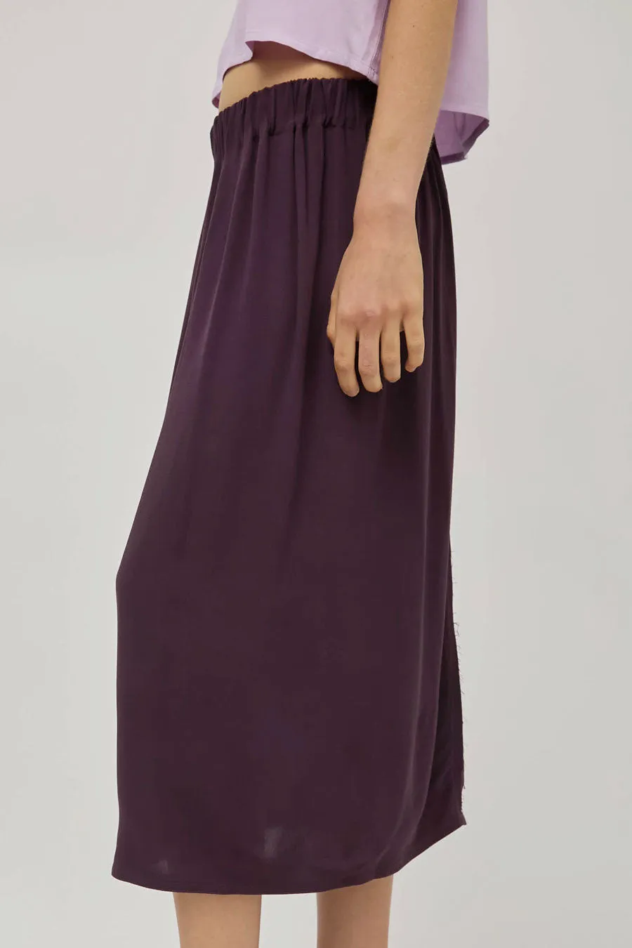 Vladimir Karaleev Basic Skirt in Raisin sold by No. 6 product image thumbnail 3