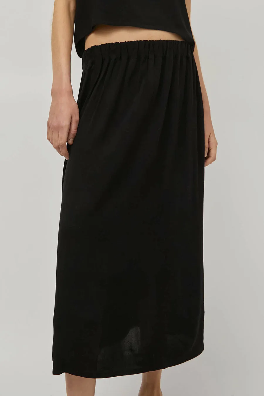 Vladimir Karaleev Basic Skirt in Black sold by No. 6 product image thumbnail 2