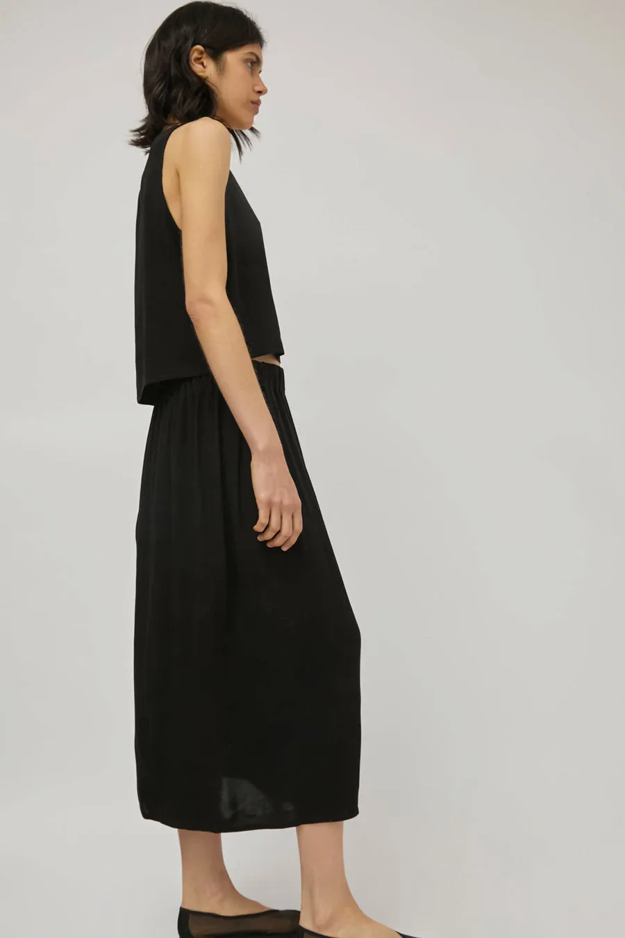 Vladimir Karaleev Basic Skirt in Black sold by No. 6 product image thumbnail 4