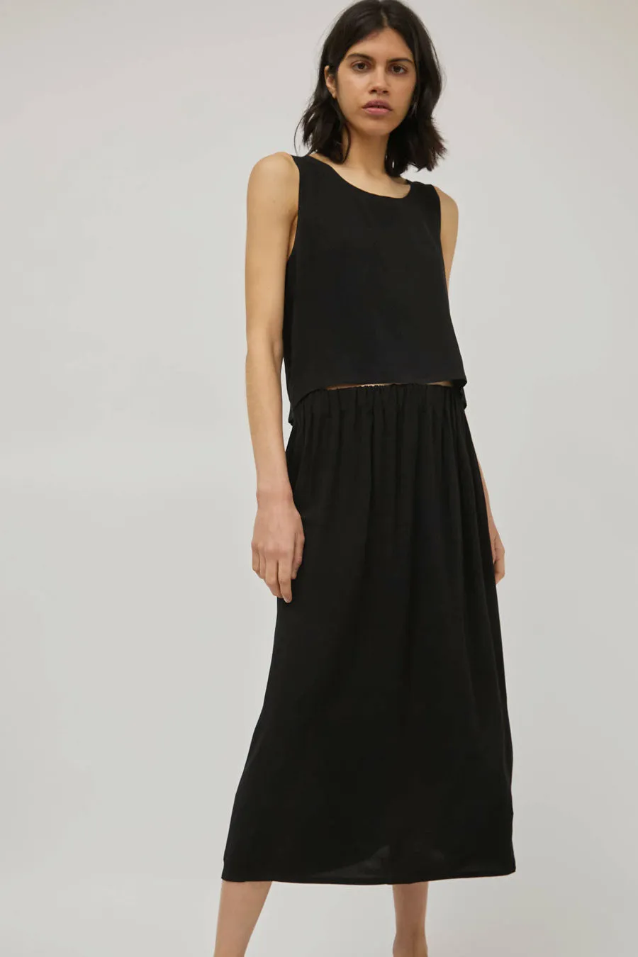 Vladimir Karaleev Basic Skirt in Black sold by No. 6 product image thumbnail 5
