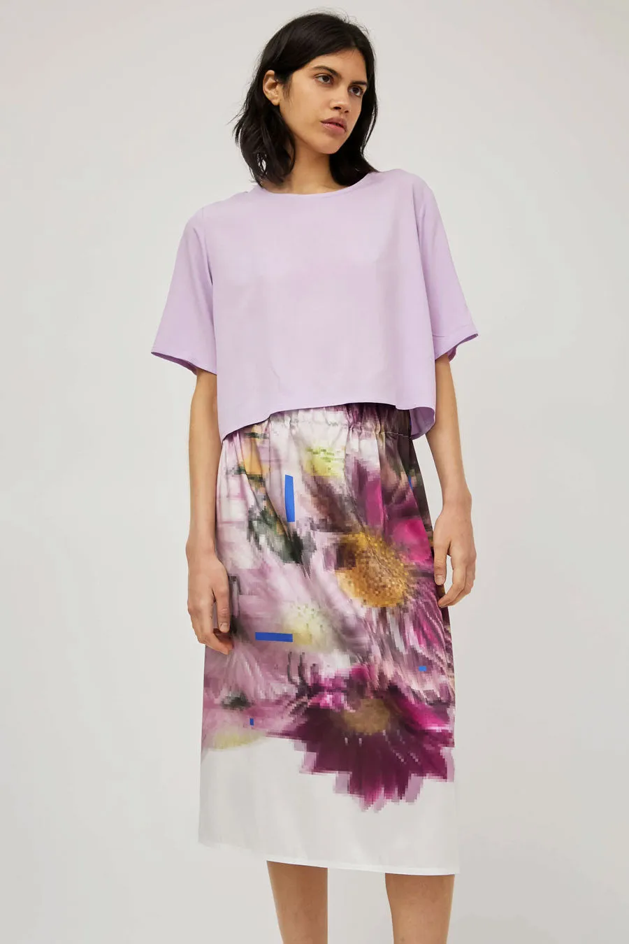 Vladimir Karaleev Basic Tee in Orchid sold by No. 6 product image thumbnail 5