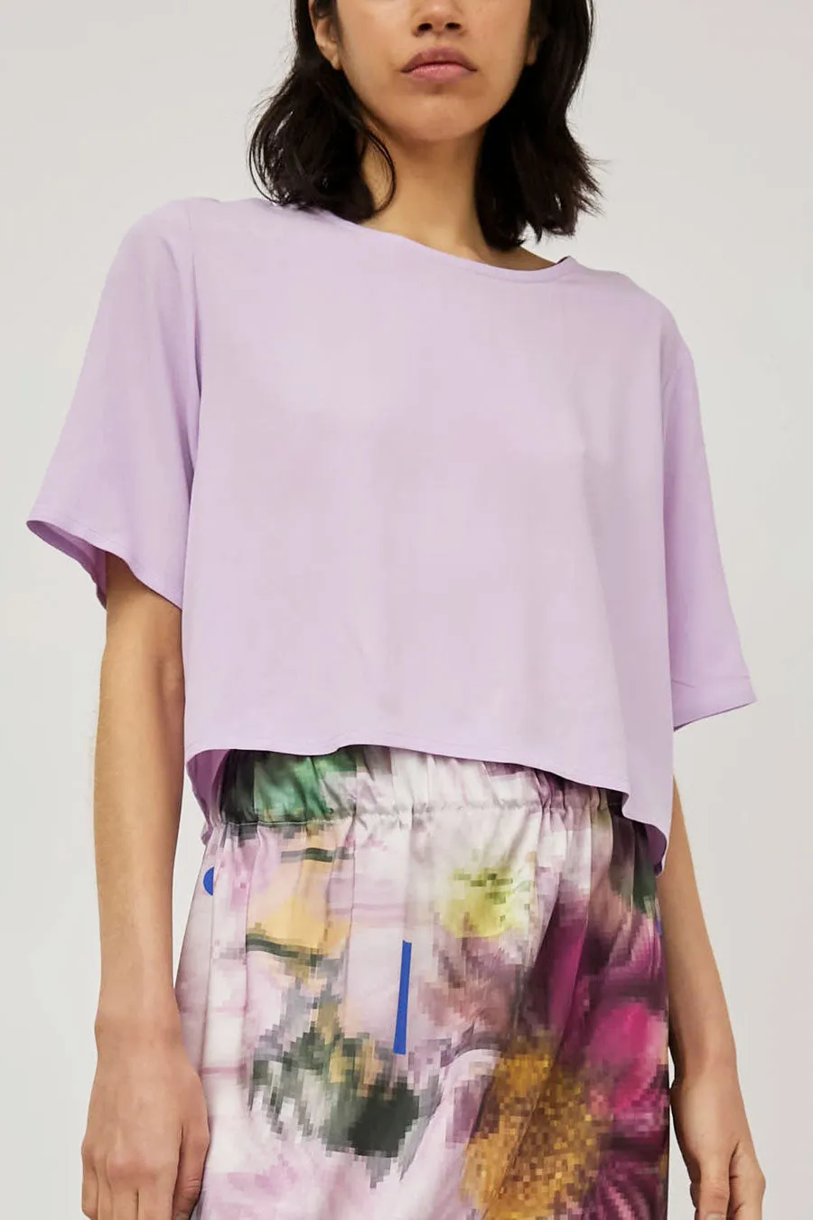 Vladimir Karaleev Basic Tee in Orchid sold by No. 6 product image thumbnail 3