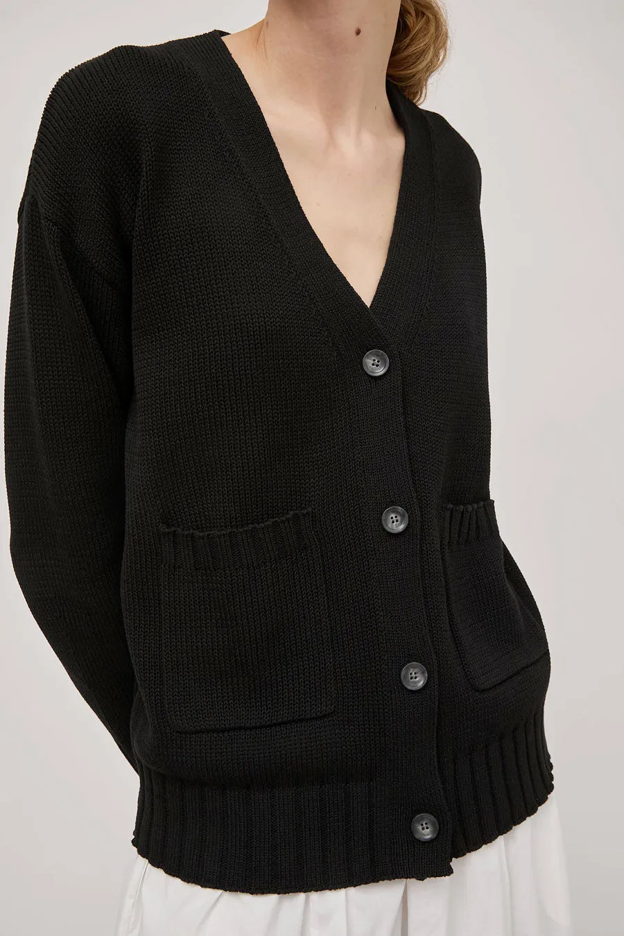 Rue Blanche Fresh Cardi in Black sold by No. 6 product image thumbnail 3